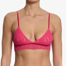 Hanky‎ Panky Signature Lace Padded Bralette XS Pink Bra