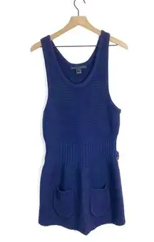 Marc By Marc Jacob Navy Knit Tunic Sweater Tank S