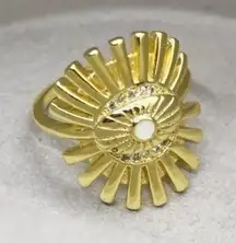 Gold Evil Eye Statement Ring