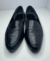 Naturalizer Black Leather Flats Size 10.5N