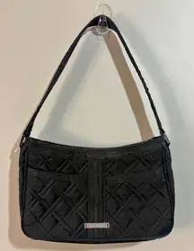 Vera Bradley Black Quilted Shoulder Bag