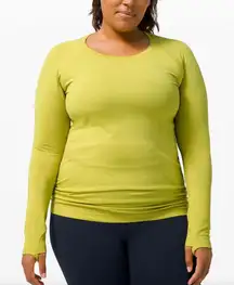 Lululemon Swiftly Tech Long Sleeve 2.0, Yellow Pear