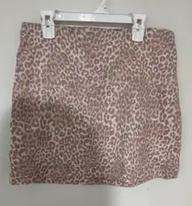 Leopard / Cheetah Pink Skirt