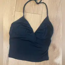 Aritzia Sunday best halter crop top