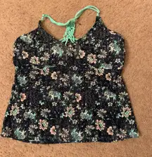 Floral Swimsuit Top