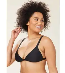 Andie Swim The Caicos Top in Black L NWT