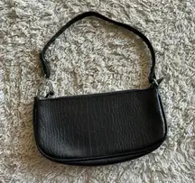 Faux leather handbag