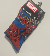 Marvel Spider-Man Crew Socks‎ 9-13