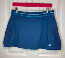 Blue Athletic Skirt Sz M Golf Tennis Athleisure Outdoors Summer Trendy