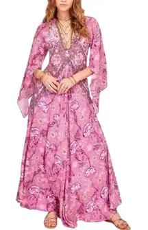 FREE PEOPLE Jen's Pirate Booty Baroque Hyacinth Maxi Size L New w/o Tag $289 SOO