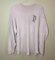 Disneyland Resort Pink Peach Rose Spirit Jersey Size Large