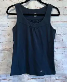 Arcteryx Shirt Womens Medium Active Wear Tank Top Black Sleeveless Athletic M