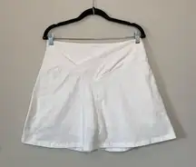 Victorias Secret PINK White Athletic Sport Tennis Skort Skirt with Shorts Sz XL