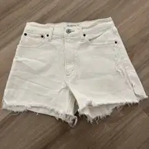 Abercrombie White Shorts