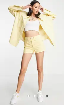 Levi’s 501 Original Yellow Shorts