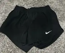 Nike Women's Black Athletic Shorts