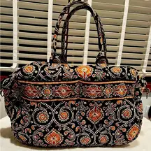 Vera Bradley RETIRED:  | Cafe Latte duffel bag