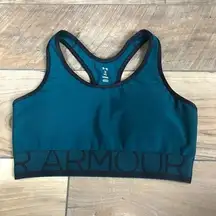 Under Armour  Sports Bra XS Hunter Green Compression Racerback Athletic