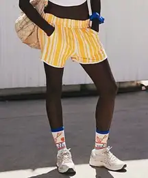 Free People Movement Women’s All Star Newport Stripe Clementine Long Sweat Short