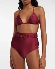 Johannna Ortiz Zaire High Waist Shell Belted Bikini‎ Bottom