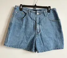 Route 66 Vintage Carpenter Utility mom denim shorts jorts light wash 13/14