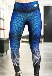 Snake print workout leggings - one size fits all