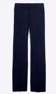 NWT J.CREW Perfect Work Pant Navy SZ-4