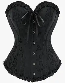 Halloween Black Corset