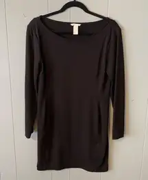 H&M Black Long Sleeve Dress Size Large