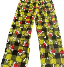 Grinch Pajama Pants - Green and Black size L