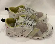 On Cloud X Shift Helion Women’s Running Shoes Size 8.5 White Yellow Swiss