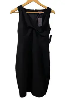 Not Your Daughter Jeans NYDJ Size 0 Lift & Tuck Black Sheath Dress NEW