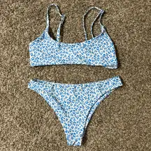 Shein Cheetah Print Bikini Set Size XS