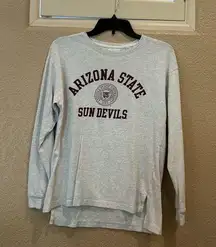 Arizona State Sun Devils Gray Long Sleeve Shirt