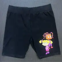 Acid Wash Rugrats Biker Shorts