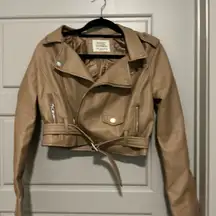 Ashley By 26 International Women's Brown Leather Jacket