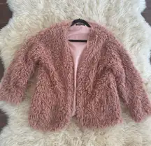 Faux Fur Coat