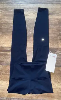 Lululemon Wunder Train High Rise 28” True Navy Size 2 NWT