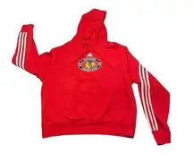 Adidas NWOT  AUTHENTIC LIFESTYLE PULLOVER HOODIE - CHICAGO BLACKHAWKS - WOMENS XL