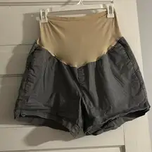 Old Navy Grey Maternity Shorts