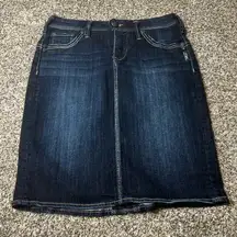 Silver jean co emma skirt W 26