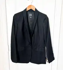 Armani Exchange Black Blazer Size Small
