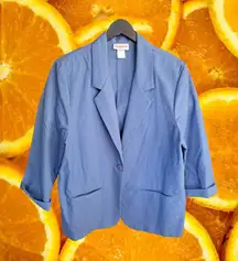 Apparenza Light Blue Blazer‎ With Real Pockets Size LP