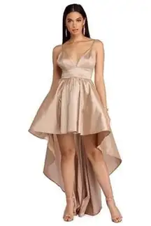 Windsor Champagne Formal Homecoming Dress