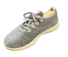 Allbirds  Women’s Wool Runners Casual Lace Up Sneaker, Gray, size 10