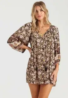 BILLABONG Gypset Boho Mini Dress Medium