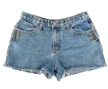 Vintage LEI High Waisted Cut Off Jean Shorts Sz 29