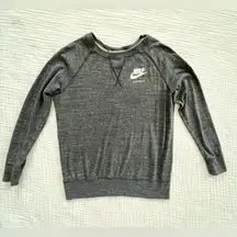 Nike  Just Do It gray sweatshirt -Size Large