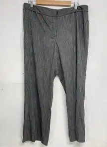 Classiques Entier Grey Straight Leg Trouser Pants 14