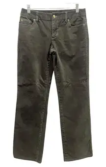 J Crew Green Corduroy Boot‎ Cut Jeans Size 4R